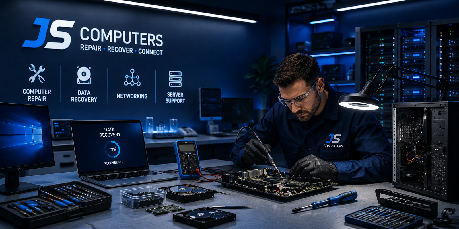 Computer Repair Data Recovery Networking and Server Services