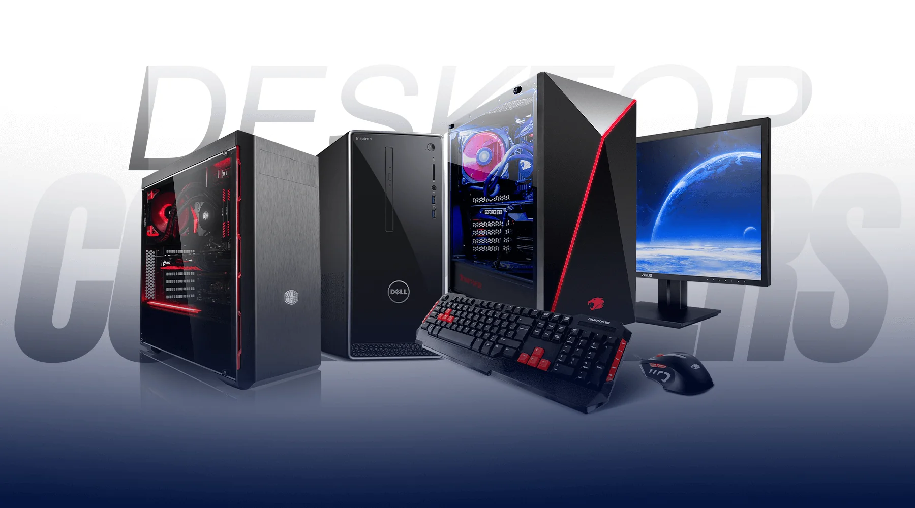 Dell HP Lenovo Acer desktop computers