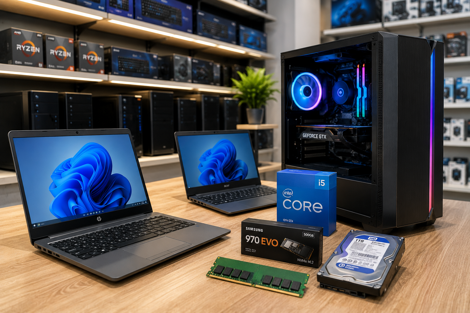 JS Computers computer repair and hardware services